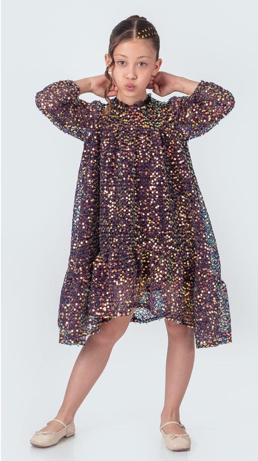 Likio Vintage Payet Kız Çocuk Abiye — MÜRDÜM