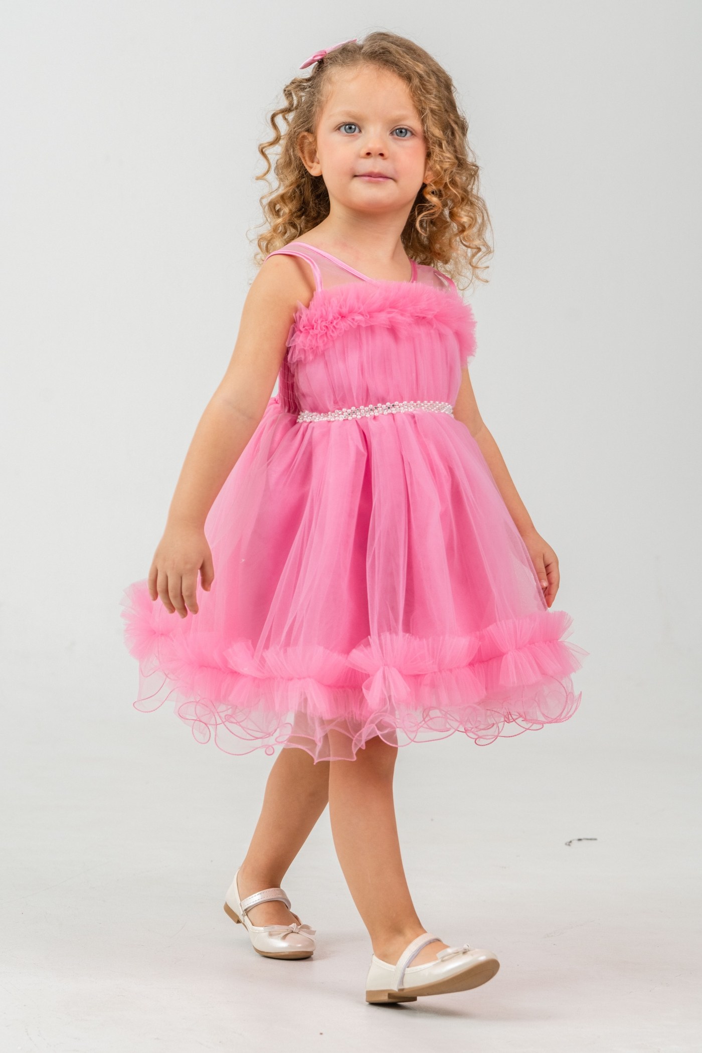 Aizona Kız Çocuk Abiye — PEMBE